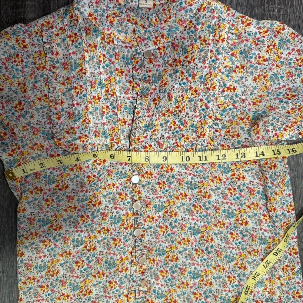 Twentyone  Floral Blouse - Multicolor - Picture 8 of 15